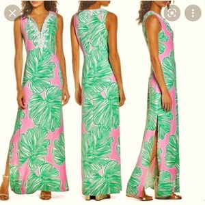 LILLY PULITZER CARLOTTA MAXI DRESS SIZE 2